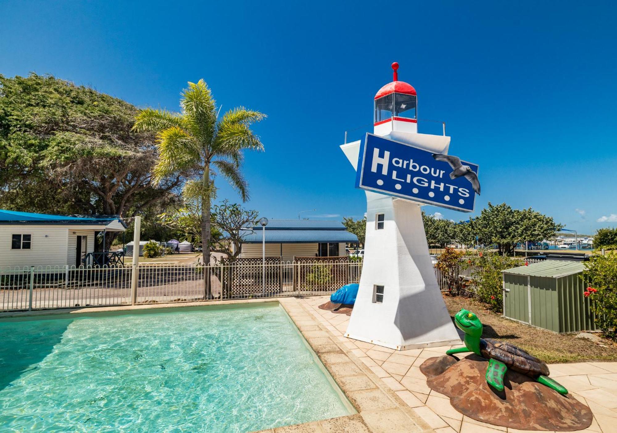 Harbour Lights Tourist Park Hotel Bowen Exterior photo